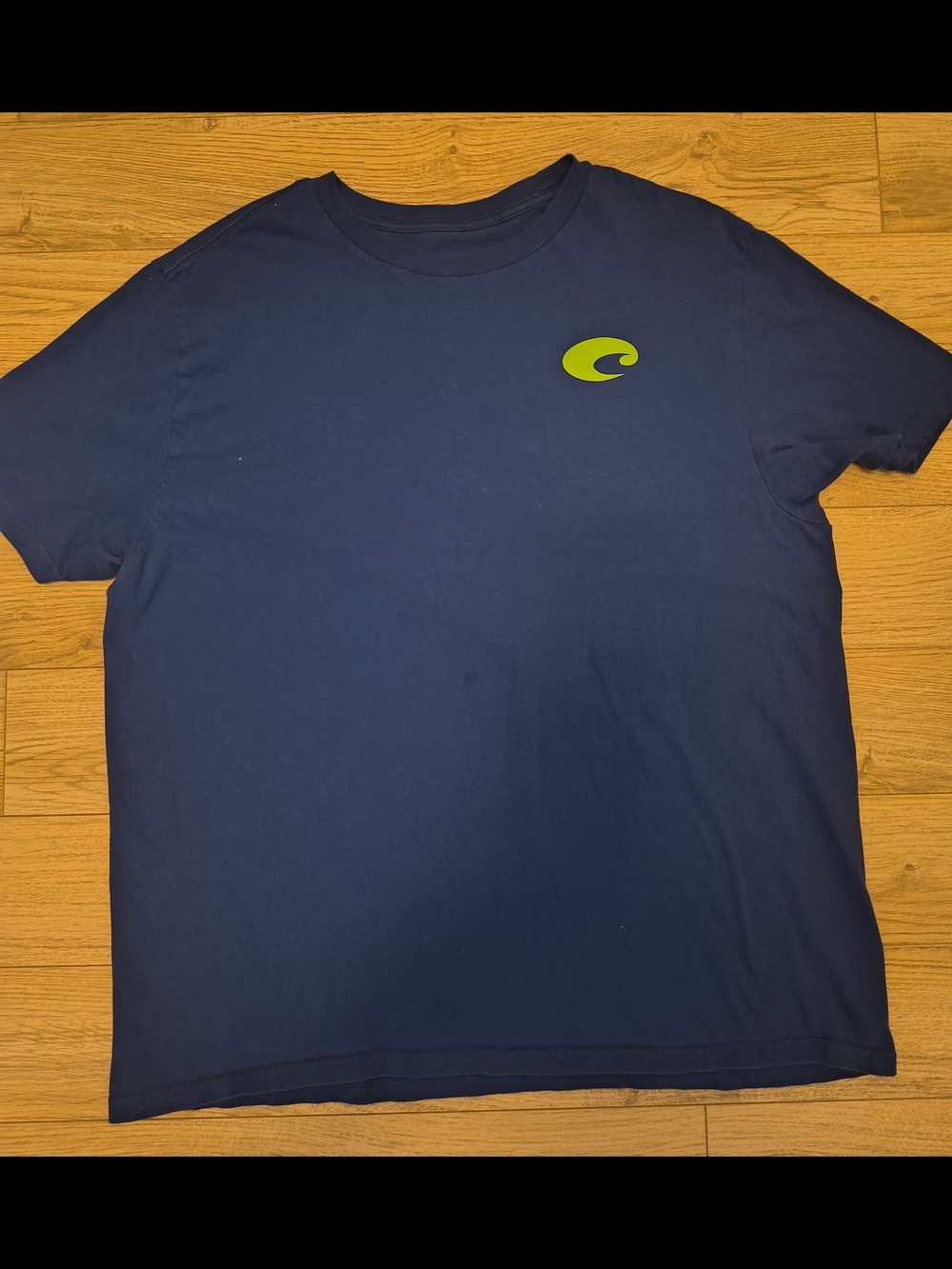 Costa  Short-Sleeve Tee with Lime Logo